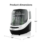Baby Bottle Washer Pro - Baby Bottle Washer, Sterilizer + Dryer - All in One Machine Cleans Bottles, Pump Parts, & Sippy Cups - Replaces Hand Washing, Bottle Brushes and Drying Racks-Brezza