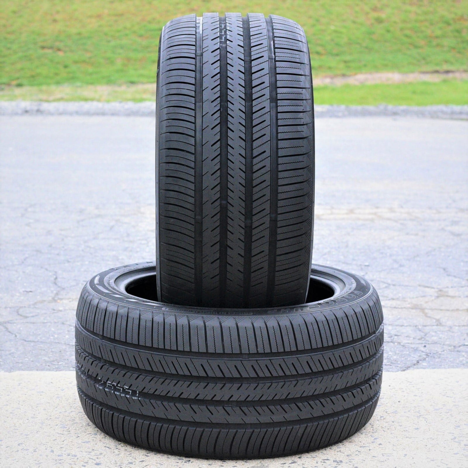 A pair of 2 (2)265/35R20 99Y XL high performance all-season tires fit: 2015-23 Ford Mustang EcoBoost Premium, 2012-13 Audi A7 Quattro Base