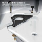 Extra Tall Highline Arc Complete Solution 2-piece 1.28 GPF Single Flush Elongated Toilet in White (Seat Included) 78305-0