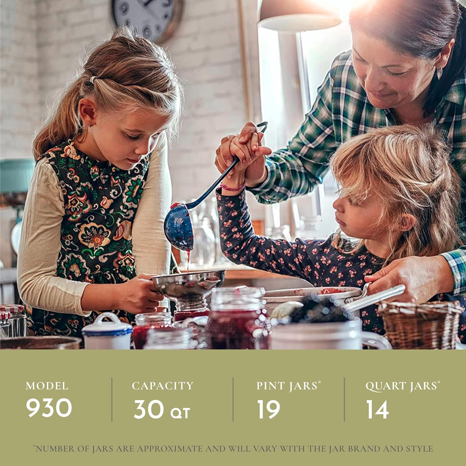 All American 1930: 21.5qt Pressure Cooker/Canner (The 921) – Exclusive Metal to Metal Sealing System – Easy to Open & Close – Suitable for Gas, Electric, or Flat Top Stoves – Made in the USA