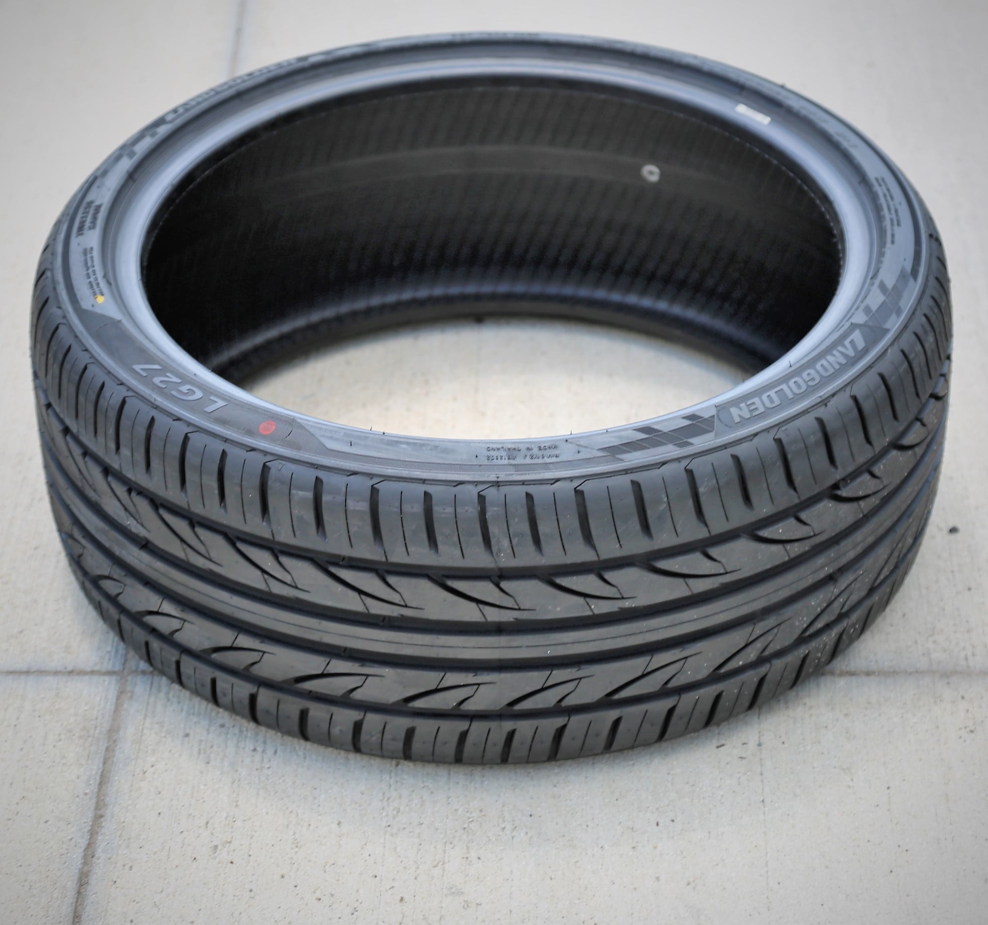 A pair of (2) 245/30R20 ZR 97W XL A/S performance tires