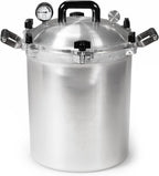 All American 1930: 21.5qt Pressure Cooker/Canner (The 921) – Exclusive Metal to Metal Sealing System – Easy to Open & Close – Suitable for Gas, Electric, or Flat Top Stoves – Made in the USA