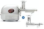 Angel Juicer AG 5500SFH Stainless Steel Electric Juice Extractor, SUS 304 Food Grade, 3HP Grinding Force, Dual Gear Technology, 10 Year Warranty: Home & Kitchen