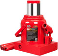 BIG RED 50 Ton Low Profile Hydraulic Bottle Jack Welded Construction for Automotive & Heavy Lifting