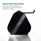Reverse-Air Hair Dryer with Hair Clips – Black