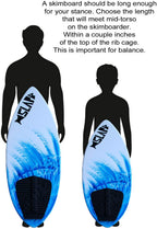 41′′ Fiberglass & Carbon – Riders up to 140 lbs – with Traction Deck Grip – Kids & Adults – 4 Colors