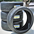 A set of 4 (four) 245/35R20 ZR 95Y XL A/S performance tires suitable for: 2017-19 Mercedes-Benz E300 4Matic, 2010-16 BMW 528i base
