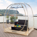 Alvantor Bubble Tent Pop Up Gazebo, 8-10 Person Igloo Dome Garden Patio Canopy Shelter