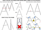 Air Yoga Equipment Set Includes: Blue Aerial Yoga Hammock and The Height-Adjustable Foldable Sturdy Durable KT Yoga Swing Stand Frame