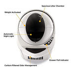 3 Connect - Smart Self-Cleaning Litter Box - Beige