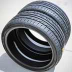 A pair of (2) 245/30R20 ZR 97W XL A/S performance tires
