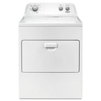7.0 cu. ft. Electric Dryer, AutoDryTM System, Wrinkle ShieldTM, White
