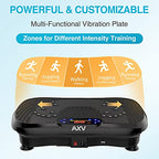 AXV Vibration Plate Exercise Machine Whole Body Workout Vibrate Fitness Platform Machine