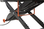 APlusLift MT1500X 1500LB Air-Operated Motorcycle & ATV Lift Table – 48" Wide with Side Extensions, 2-Year Warranty