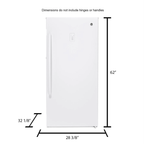 14.1 Cu. ft. White Frost-free Upright Freezer FUF14DLRWW