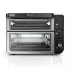 12-in-1 Double Oven with FlexDoor, FlavorSeal Smart Finish, Rapid Top Oven, Convection and Air Fry Bottom Oven DCT401