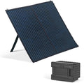48 Qt. Portable 12v Electric Cooler with LG Compressor, Fridge and Freezer, Rugged Wheels, and Solar Power Input, Perfect Plug-In Cooler for Camping, Trucks, Travel, Car and Home