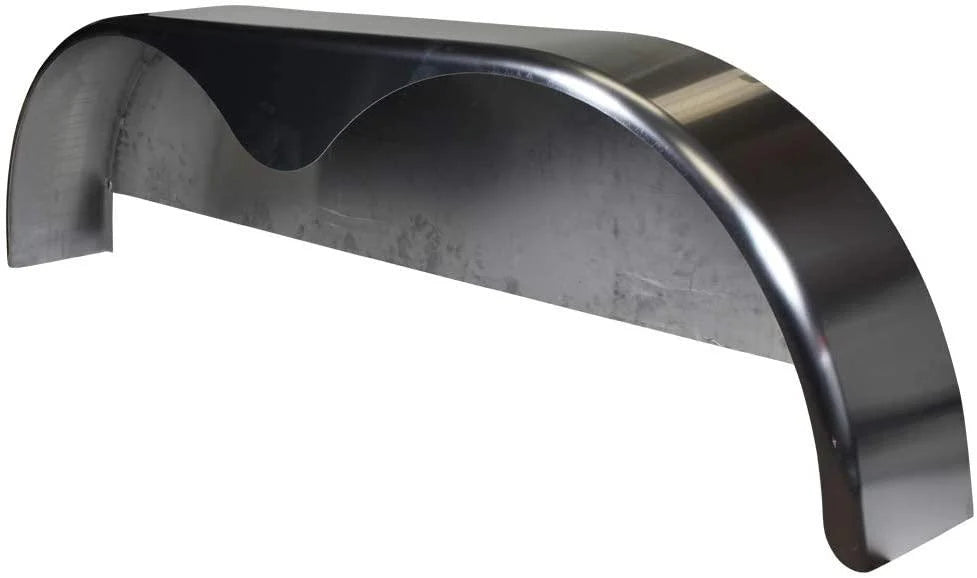 72×10-3/4 Tandem Axle Steel Trailer Fender w/Back Plate Welded In