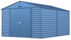 Arrow Select Steel Storage Shed, 10x14, Blue Grey