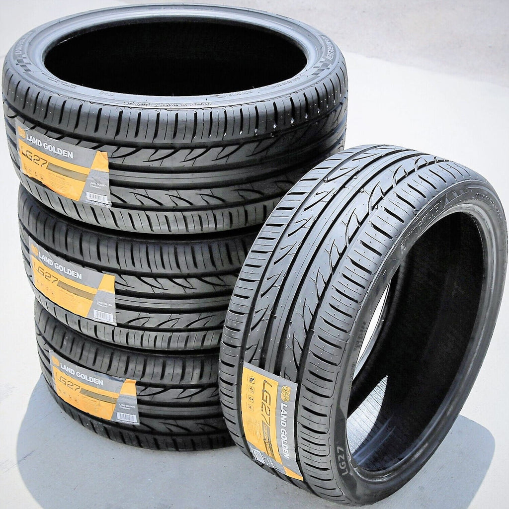 A pair of (2) 245/30R20 ZR 97W XL A/S performance tires