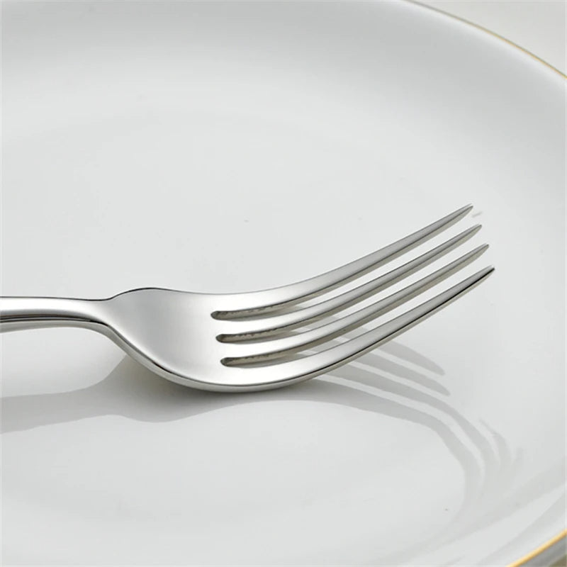 Imperium Roman Column Flatware Set - 18/8 Stainless Steel Vintage Embossed Cutlery Service for 6 - Onestopv