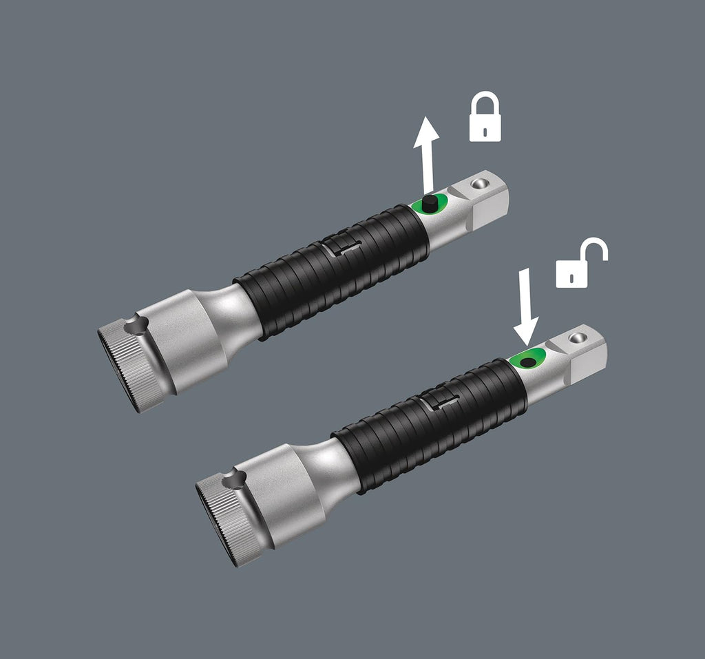 5003594001 8100 SB 2 Zyklop 3/8" Metric Ratchet Set ( Piece of 43)