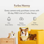 360° Cat Camera: See Your Cat from Anywhere | Rotating 360° Cat Tracking, Treat Toss, Color HD Night Vision, 2-Way Audio, Real-Time Notifications, Designed for Cats | Pet Camera w/Phone App