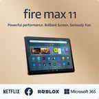 Amazon – Fire Max 11 tablet, vivid 11′′ display, octa core processor, 4 GB RAM, 14 hour battery life, 64 GB – Gray