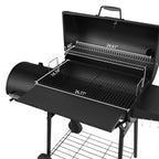 30 CC1830S Steel Charcoal Grill with Offset Smoker
