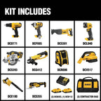 20V MAX 10-Tool Combo Kit DCK1020D2 with Batteries & Charger