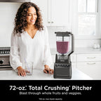 Mega Kitchen System, 1500W, 4 Functions for Smoothies, Processing, Dough, Drinks & More, with 72-oz.* Blender Pitcher, 64-oz. Processor Bowl, (2) 16-oz. To-Go Cups & (2) Lids, Black