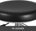 Medical Dental Stool Dentist Chair with 360 Degree Rotation Armrest PU Leather Assistant Stool Chair Height Adjustable Doctor Chair
