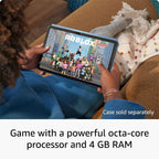 Amazon – Fire Max 11 tablet, vivid 11′′ display, octa core processor, 4 GB RAM, 14 hour battery life, 64 GB – Gray