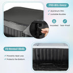 Inflatable Hot Tub, Blowup Pool Hottub, Portable Outdoor Water SPA
