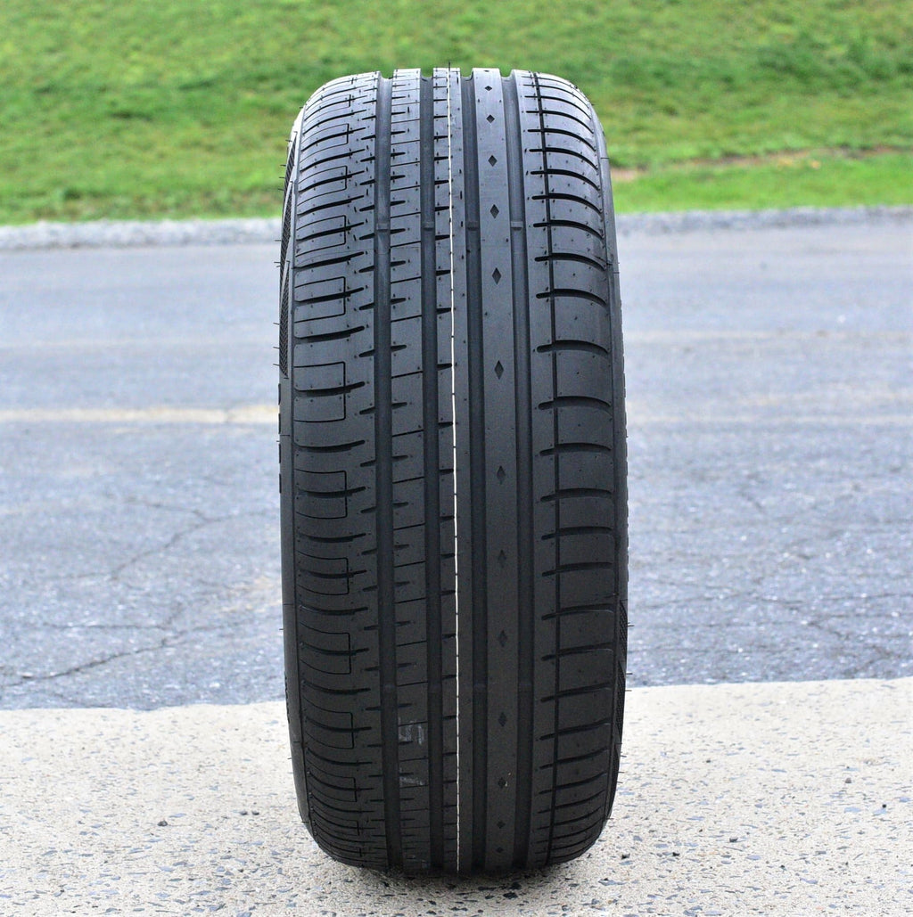 A pair of 2(2) 225/40R20 101W XL AS A/S performance tires