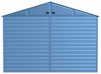 Arrow Select Steel Storage Shed, 10x14, Blue Grey