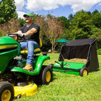 42 in. 24 cu. ft. Tow-Behind Lawn Sweeper STS-42JDC