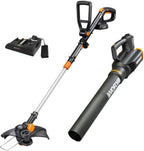 20V GT Revolution 12" 4.0Ah Cordless String Trimmer & Turbine Leaf Blower Power Share Combo Kit - WG930.3 (Batteries & Charger Included)
