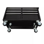 46 in. W x 24 in. D 9-Drawer Gloss Black Deep Tool Chest Mobile Workbench