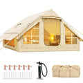 6 Person Inflatable Camping Tent with Pump