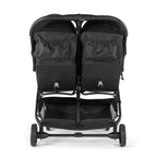3Dpac CS+ Double Stroller, Black – Car Seat Compatible Baby Stroller – Lightweight Stroller with Convenient One-Hand Fold