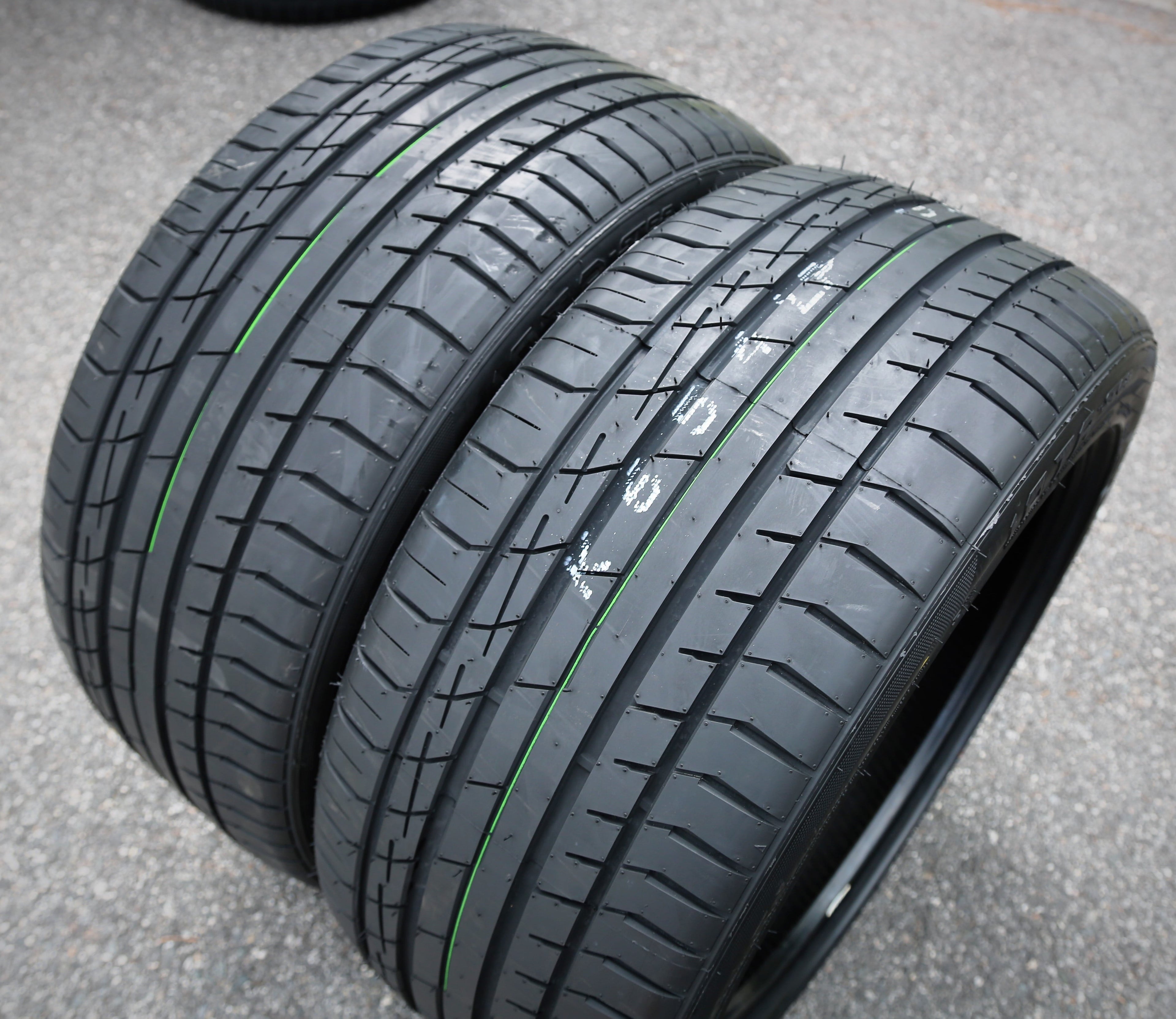 A set of four (four) 295/40R20 ZR 110Y XL A/S performance tires fit: 2013 Jeep Grand Cherokee SRT, 2007-10 Mercedes-Benz ML63 AMG base