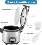 60-Cup (Cooked) Commercial Rice Cooker and Warmer