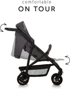 4X Carrito Bebe, desde el Nacimiento hasta 25 kg, Silla de Paseo Ligera, Silla Bebe, Reclinable, Plegable, Compacta, Mickey Mouse Gris