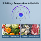 BANGSON Refrigerator 7.1 Cu.Ft Bottom Freezer Black Apartment