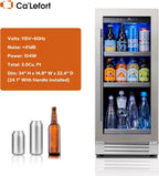 24'' Wine Cooler Refrigerator - 46 Bottle Wine Fridge Dual Zone with Modern Touch Intelligent Digital 40°-65°F Low Noise, Built in or Freestanding Wine Cooler for Home and Kitchen