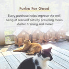 360° Cat Camera: See Your Cat from Anywhere | Rotating 360° Cat Tracking, Treat Toss, Color HD Night Vision, 2-Way Audio, Real-Time Notifications, Designed for Cats | Pet Camera w/Phone App