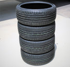 A pair of 2 (2) 245/40R20 ZR 99Y XL A/S high-performance all-season tires: 2014-16 Chevrolet Impala LTZ, 2017-18 Chevrolet Impala LT