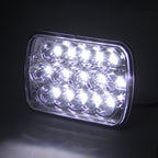5x7 7x6 LED High/Low Seal Beam H4 9003 Plug 6054 H5054 for Jeep Wrangler YJ XJ GMC Ford Truck Cherokee Chevrolet Toyota Nissan Dodge (2 / set)