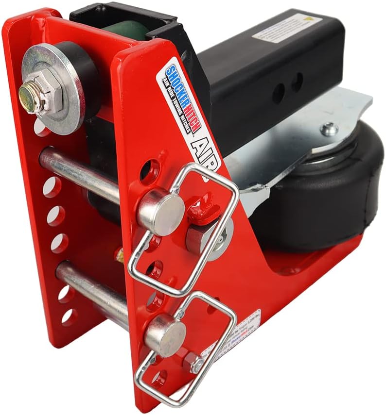 Air Hitch with Combo Ball Mount (2" & 2-5/16" Balls), Fits 2" Hitch - 12,000 lbs